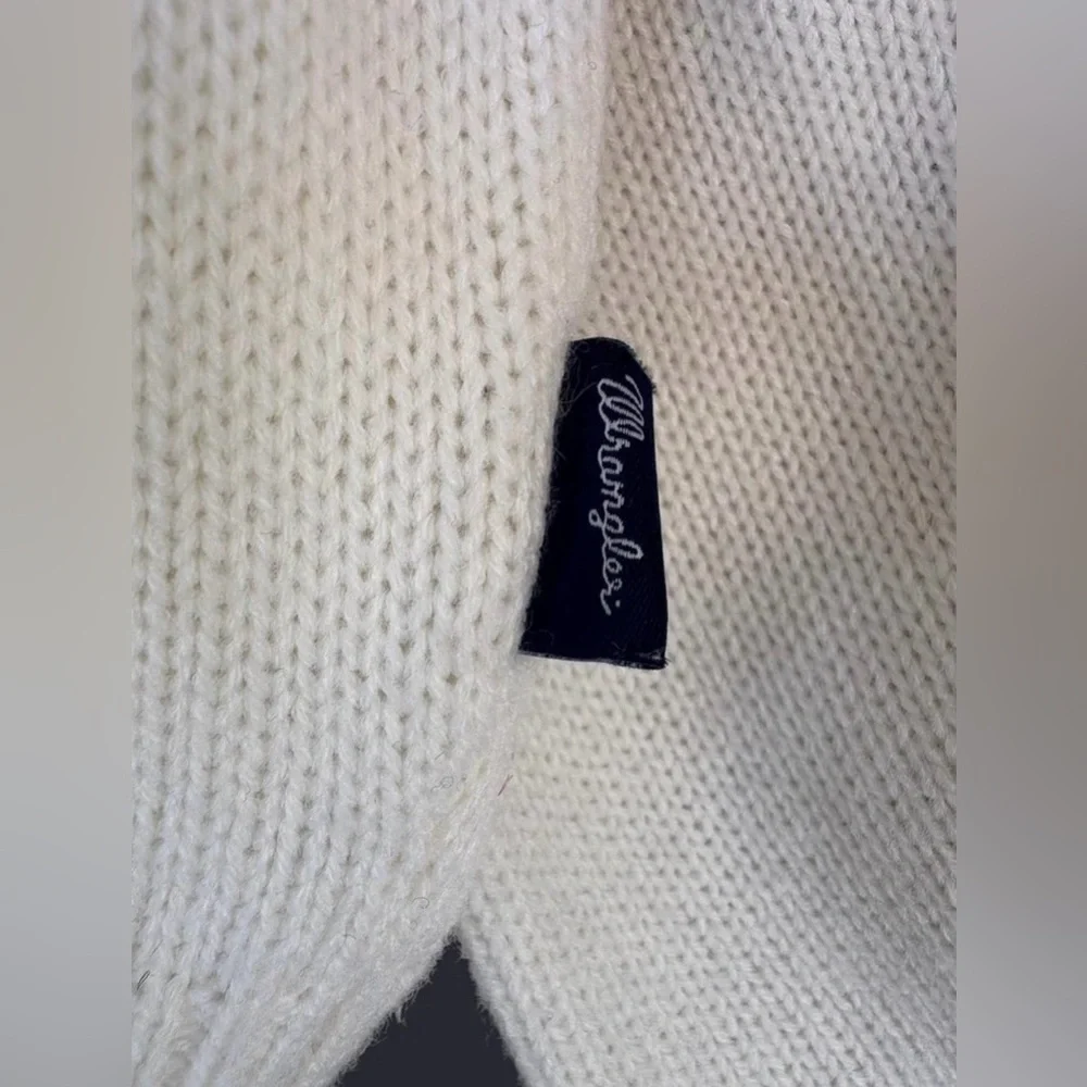 WRANGLER RETRO WOMEN'S EMBROIDERED BOOT SWEATER SIZE SMALL WESTERN - Picture 6 of 7